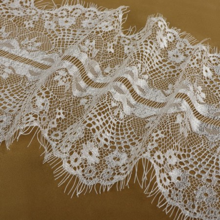 Lace cilia, 195 mm × 3 ± 0.5 m, white color-1