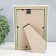 Photo frame Plastic "reed" 10x15 cm, white krakelyur