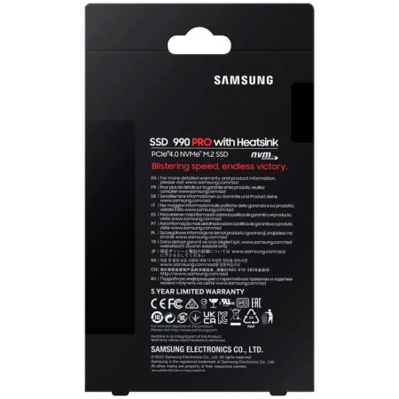 SSD M.2 Samsung 990 PRO 1000 GB PCIE 4.0 MZ-V9P1T0CW-8