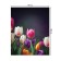 The tablecloth "Spring tulips", rectangular, Saten, size 145x180 cm