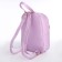 Baby backpack on lightning, lilac color