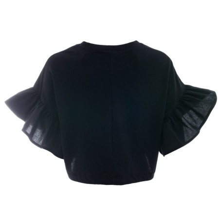 T -shirt female, black color, size 50-6