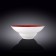 Deep plate Wilmax England Spiral, D = 25.5 cm, 1.5 l, color red color