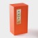 A set of ceramic banks for Persimmon storage, 2 items: 175 ml, Halloween dishes, Orange color
