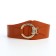 Women's belt, width 10 cm, red color