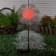 Garden lamp on the sunny battery "Block", 70 cm, 1 LED, glow of multi (RGB)