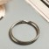 Baste for the armor ring metal silver 2.5x2.5 cm