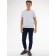 Sports pants for ISee boys, height 146-152 cm, dark blue color