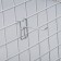 The hook on the grid is single, the color is chrome, d = 6 mm, l = 10 cm