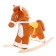 Rocking "horse", brown color