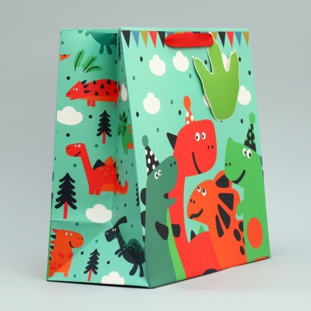 Gift package, packaging, “Funny holiday”, 26.7 x 26.7 x 13 cm,-3