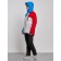 Ski costume female winter, size 48, red color