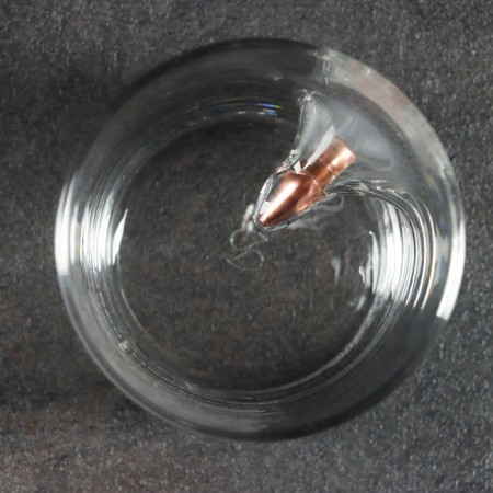 A glass "impenetrable. Z", with a bullet, for whiskey, 250 ml-3