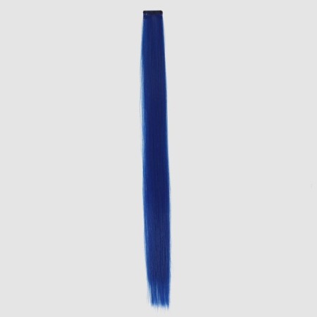 Local Locom, straight hair, clock, 50 cm, 5 g, blue color-4