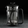 Teapot of a tender jacket - press "Venom", 800 ml, glass, black color