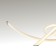 Ceiling chandelier Mantra Armonia, LED, 4500LM, 3000K, 900x410x560 mm, color titanium