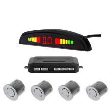 Parking system, 4 sensors, LED screen, 12 V, gray sensor