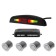 Parking system, 4 sensors, LED screen, 12 V, gray sensor