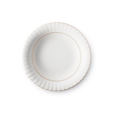 Deep plate Cmielow iwona "Gold Gold", D = 22.5 cm
