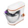 Mixer KitFort KT-3045-3, planetary, 1200 W, 4 l, 6 speeds, white-orange