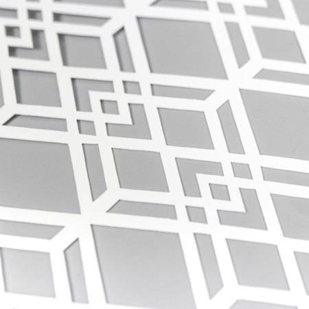 Plastic stencil "Geometric pattern" 24x16 cm-2
