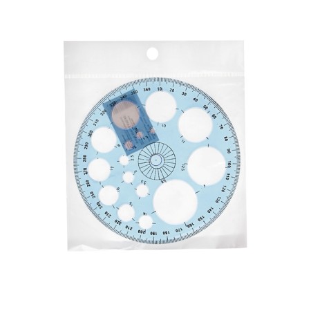 Transporter 12 cm, 360 °, with circles, tinted, mix-1