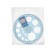 Transporter 12 cm, 360 °, with circles, tinted, mix