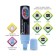 Cretaceous Brauberg "Pop-Art", 15 mm, dry, for smooth surfaces, blue
