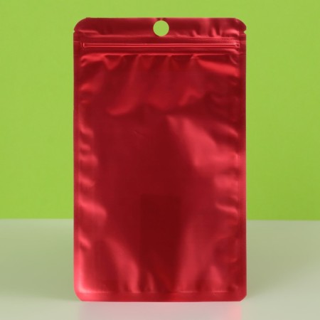 SIP-LOK package with a window, with euroslot, red, 12 x 18 cm-1