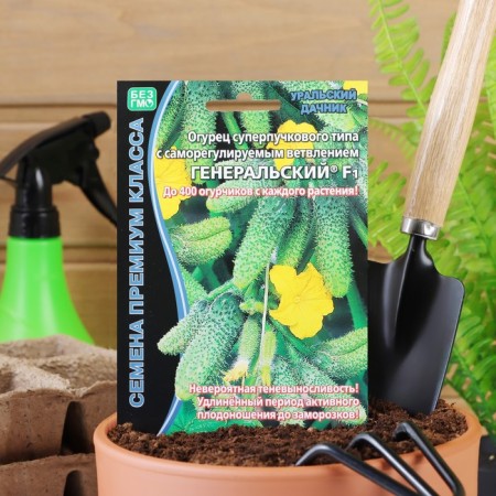 Cucumber seeds "General", F1, 5 pcs.-2