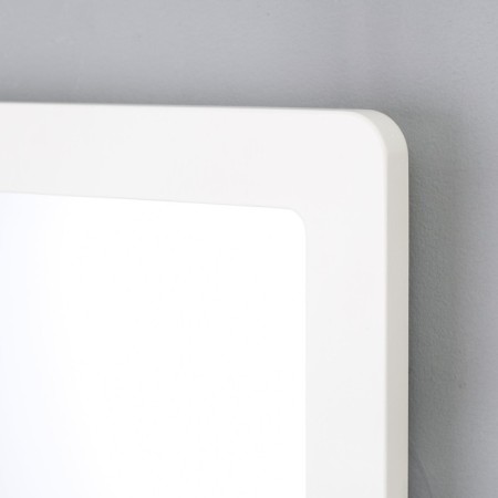 Wall mirror "Simple", 48x63 cm, white-1