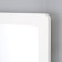 Wall mirror "Simple", 48x63 cm, white