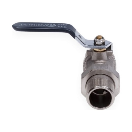 Ballic Aqualink, PN 50, inner/outer thread 1 1/4 ", drive, straight, handle, nickel.-1
