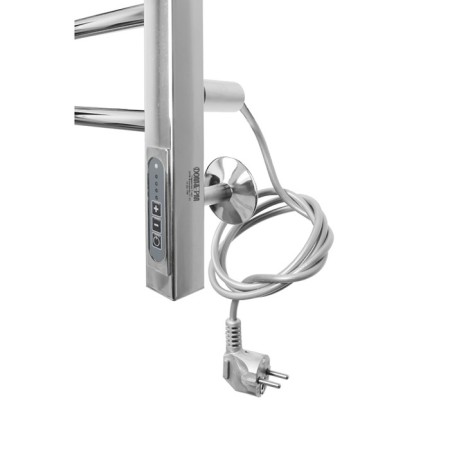 Domoterm electric heated towel rail "Cuba" P8, 500x800 mm, right, chrome-2