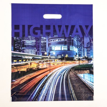 Package "Magistral", polyethylene with a cut -off pen 39x47 cm, 45 μm