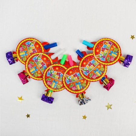 Languages-GUDKA "Happy Birthday", the best gift, set of 6 pcs.-1