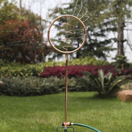 The spray of the circular "Line", 105 cm, on the bar, under the connector