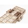 Board game, wooden designer 3D Ewa Gameset Ur and Senet