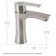 Mixer for the Olympus sink OS11522, single -legged, stainless steel, satin