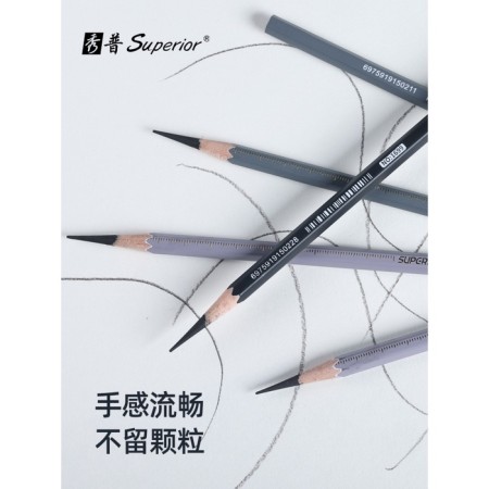 Coal pencil black, soft, black body-8