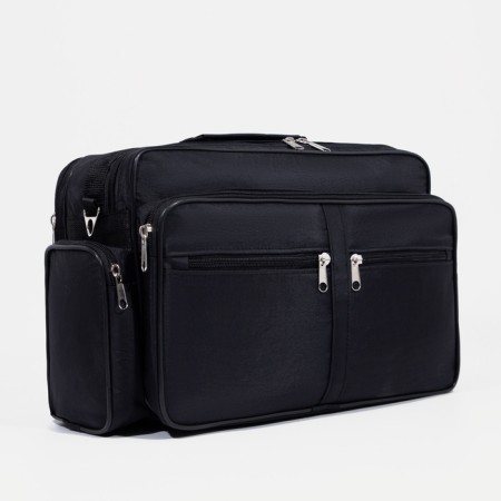 Male bag, "ZFTS", black color-1