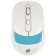 Mouse call 310MW white/blue optical (3200DPI) wireless USB for a laptop (3but)