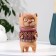 Souvenir Ceramics "Cat in a sweater" (vase) h = 21cm. V = 0.7l
