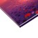 Notebook A5, 96 sheets in the Relax cage, solid cover, matte lamination, block 65g/m2