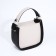 TEXTURA bag on the zipper, small size, beige color