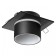 Lamp built -in Novotech. Lirio, 9W, GU10, 60x92x92 mm, black color