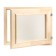 Window, 40 × 50cm, double glass of linden, outer opening
