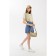 Baget bag, lightning department, beige color