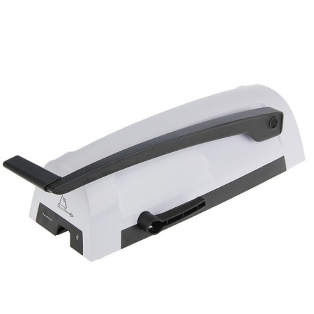 A brochure for a plastic spring, perforation is up to 12 sheets, weaves up to 120 sheets, Fellowes Starlet 2+-1