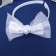 Hair cap "Schoolgirl" Bant Classic, 11x1 cm, white